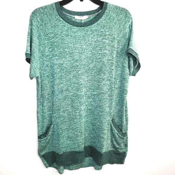 Haute Edition Short Sleeve Pocketed Tee XL - Picture 1 of 8
